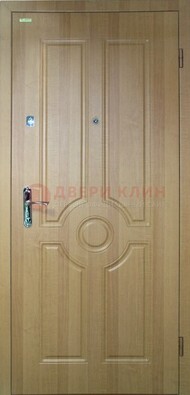Металлическая дверь с МДФ ДМ-132 в торговое помещение в Куровском