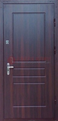 Влагостойкая входная дверь с МДФ с рисунком ДМ-93 в Куровском