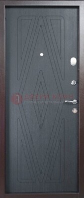 Дизайнерская железная дверь с МДФ с рисунком ДМ-95 в Куровском