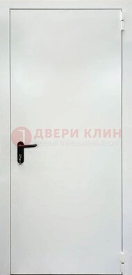 Белая противопожарная дверь ДПП-17 в Куровском