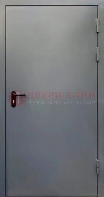 Серая противопожарная дверь ДПП-20 в Куровском