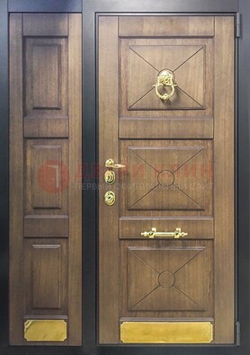 Парадная дверь с декоративными элементами ДПР-27 на дачу в Куровском