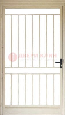 Широкая металлическая решетчатая дверь ДР-29 в Куровском