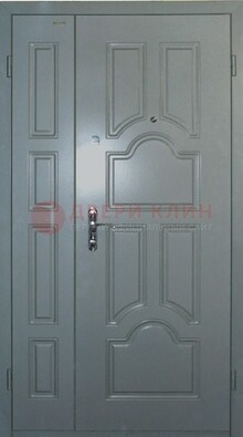 Голубая тамбурная дверь ДТМ-15 в Выборге