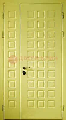 Салатовая тамбурная дверь ДТМ-28 в Выборге