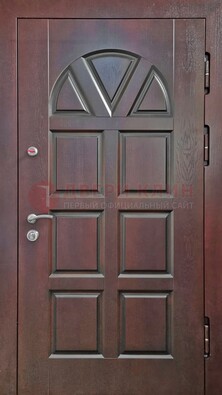 Уличная стальная дверь с виноритом ДВТ-166 в Куровском