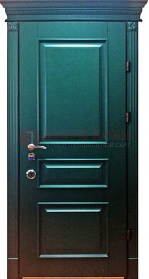 Темная филенчатая дверь с виноритом ДВТ-62 в Куровском