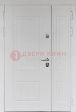 Классическая полуторная входная дверь для дома ПЛ-3 в Куровском